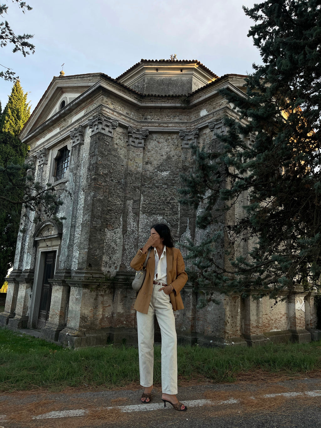 Camel blazer