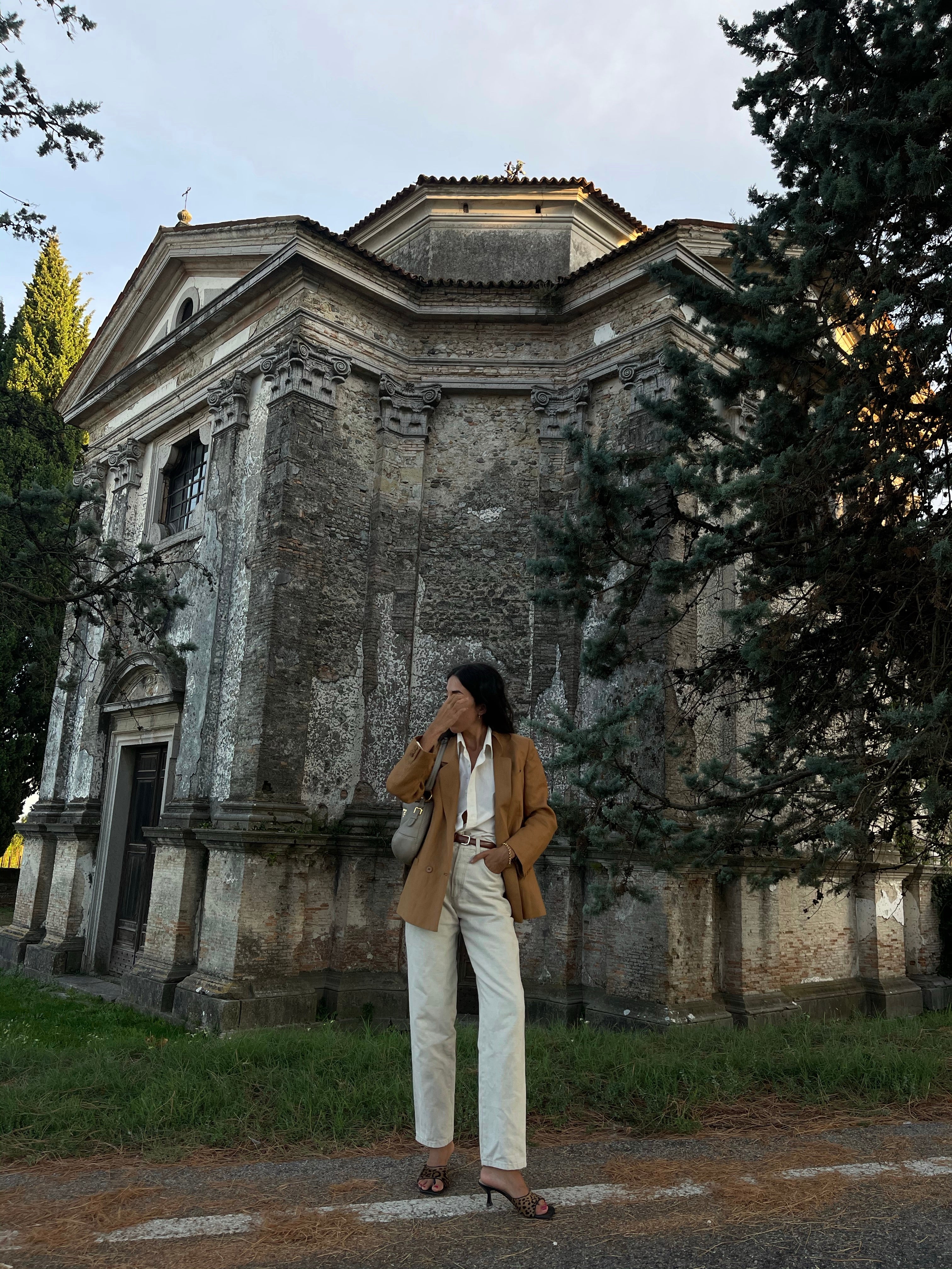 Camel blazer