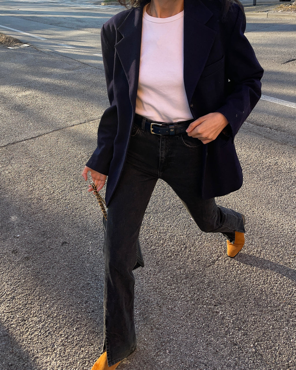 The perfect blue blazer