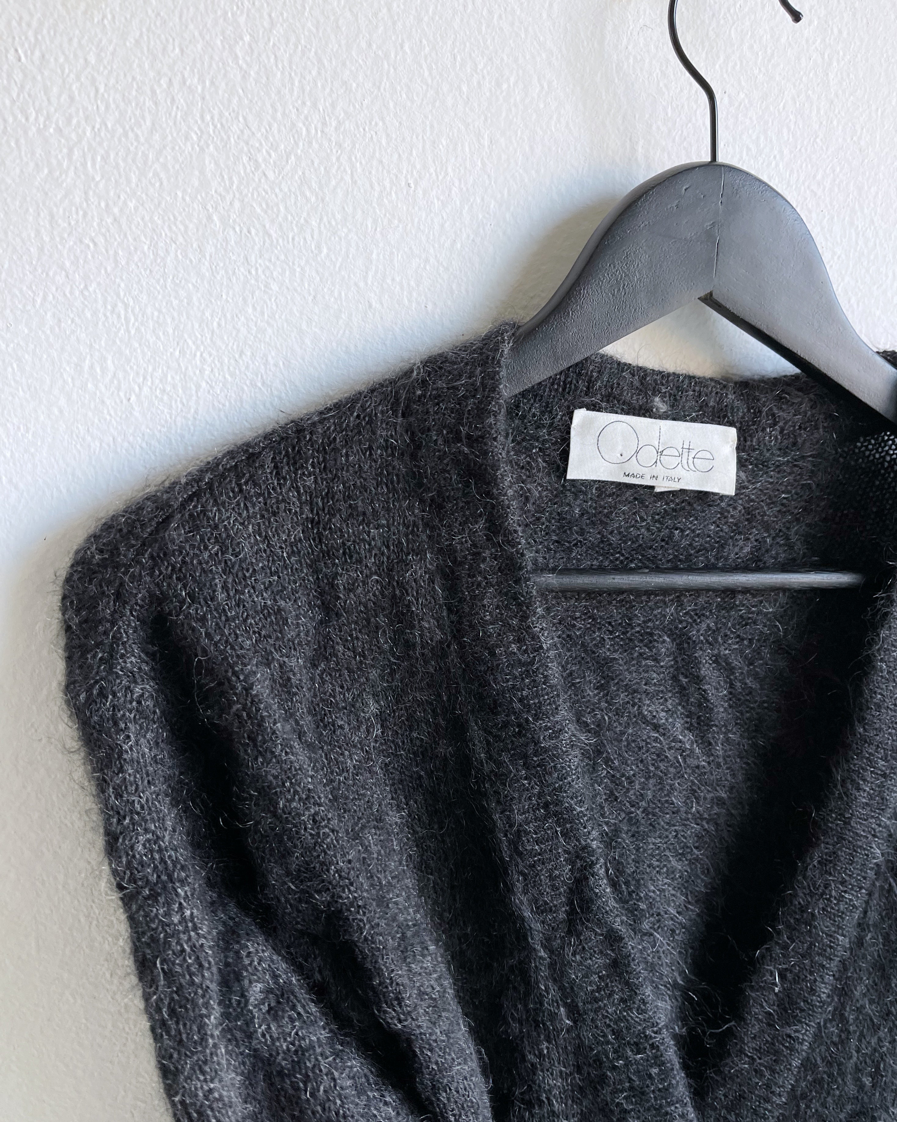 70 kid mohair cardigan