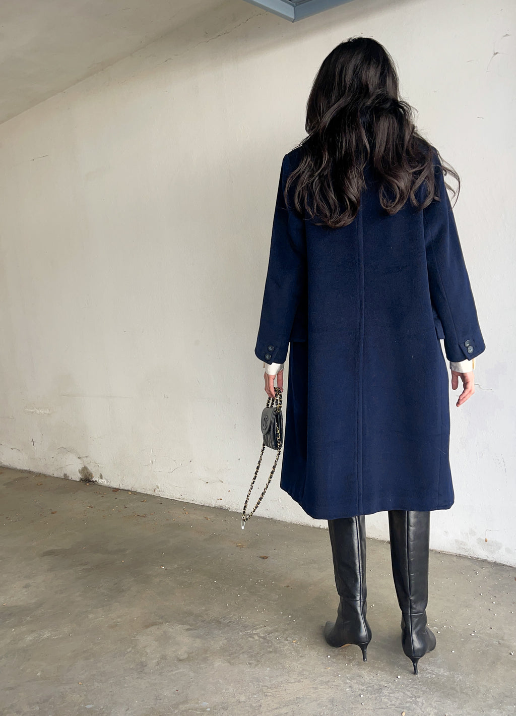 Max Mara blue coat