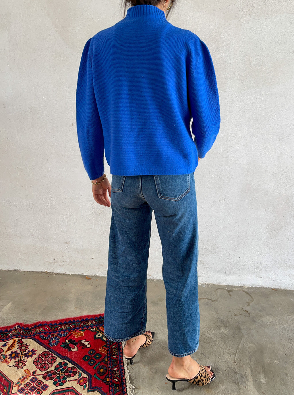 Electric blue vintage