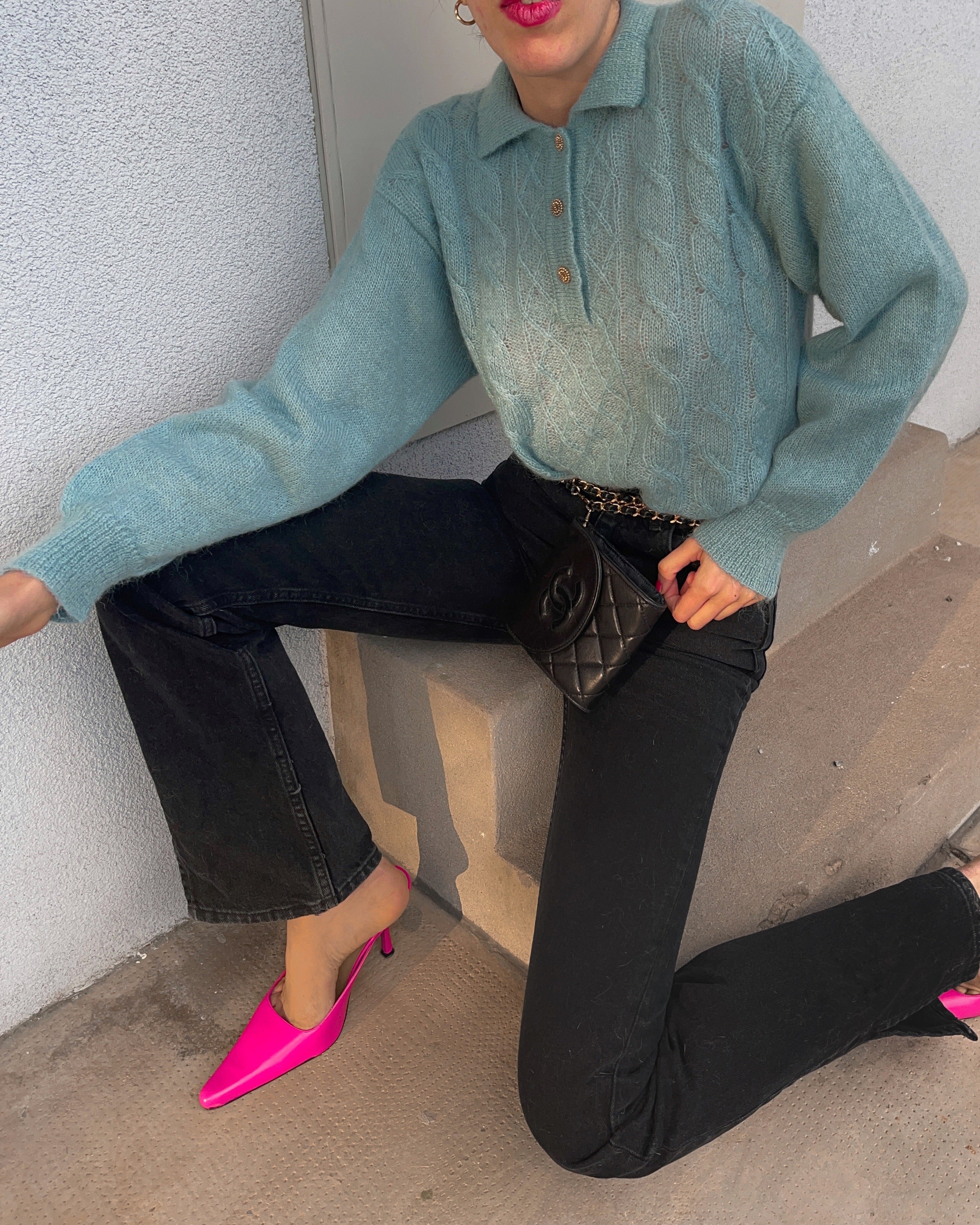 Mohair blend jumper