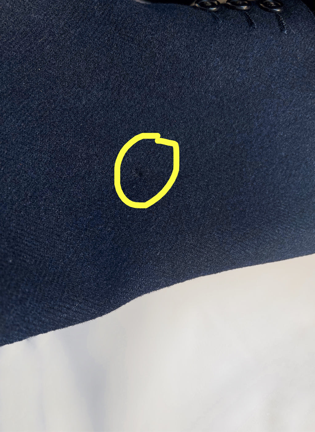 Men blue coat