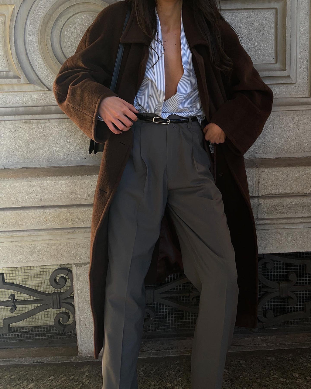 Max and co iconic chocolate coat