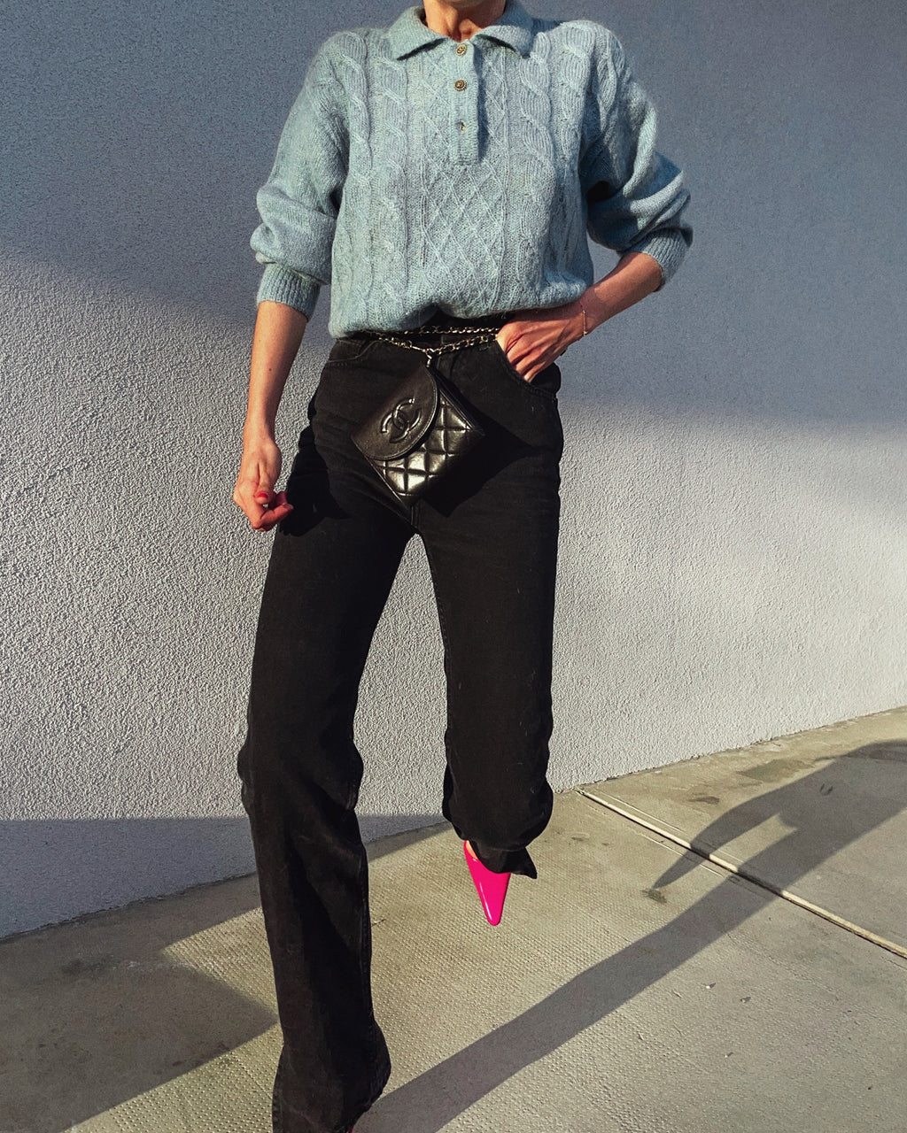 Mohair blend jumper