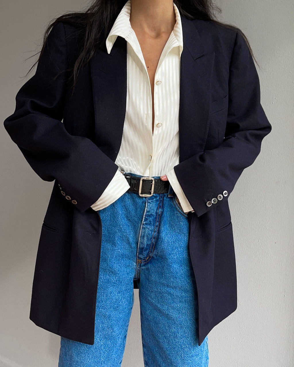 ERMENEGILDO ZEGNA   blue blazer