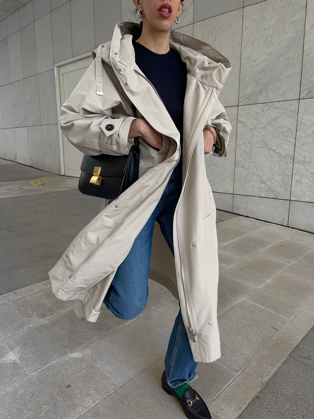 Max Mara The cube hodded Parka