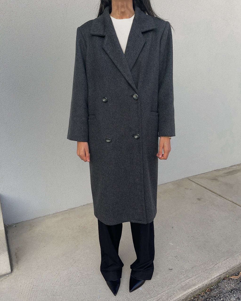 Grey coat