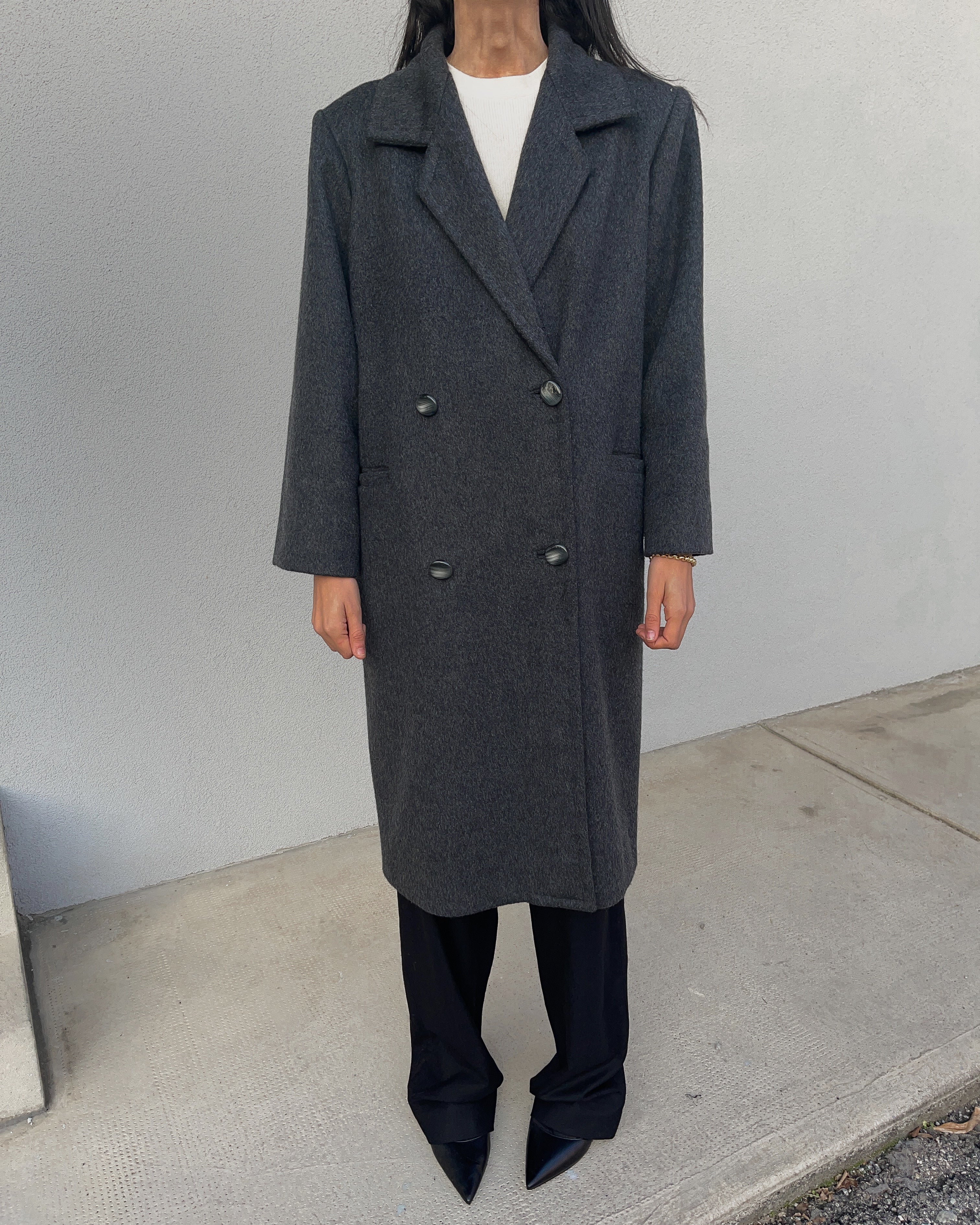 Grey coat