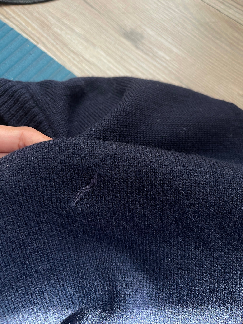 100 wool oversize jumper