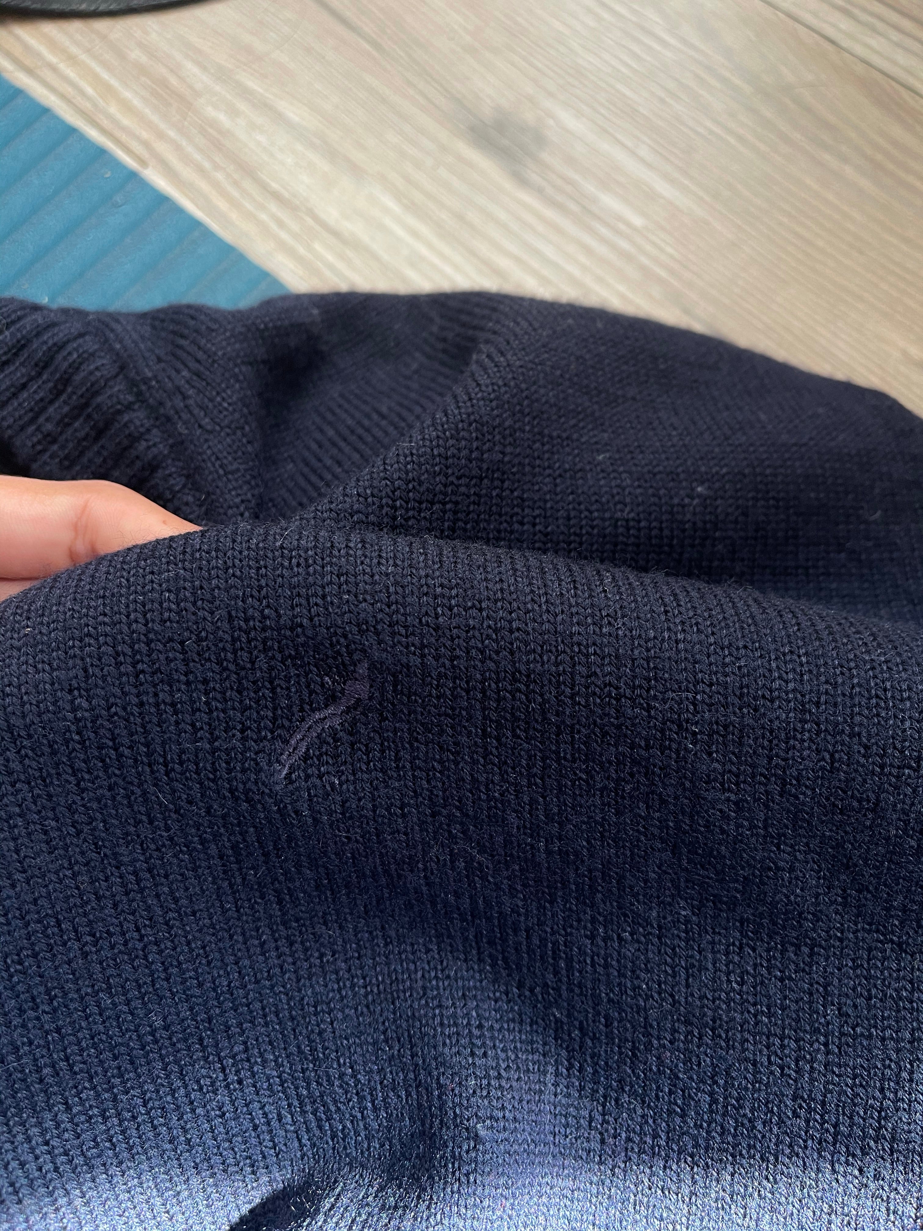 100 wool oversize jumper