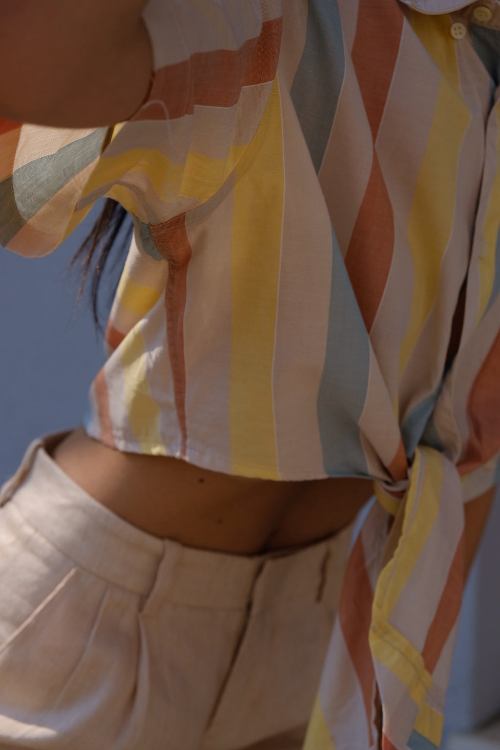 Camicia righe reworked