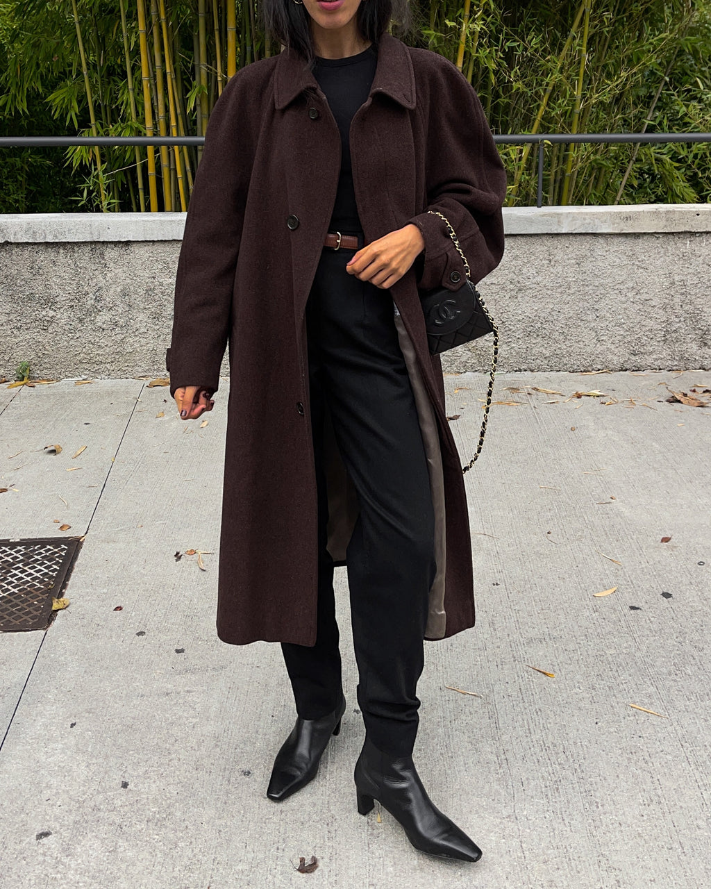 Brown chocolate coat
