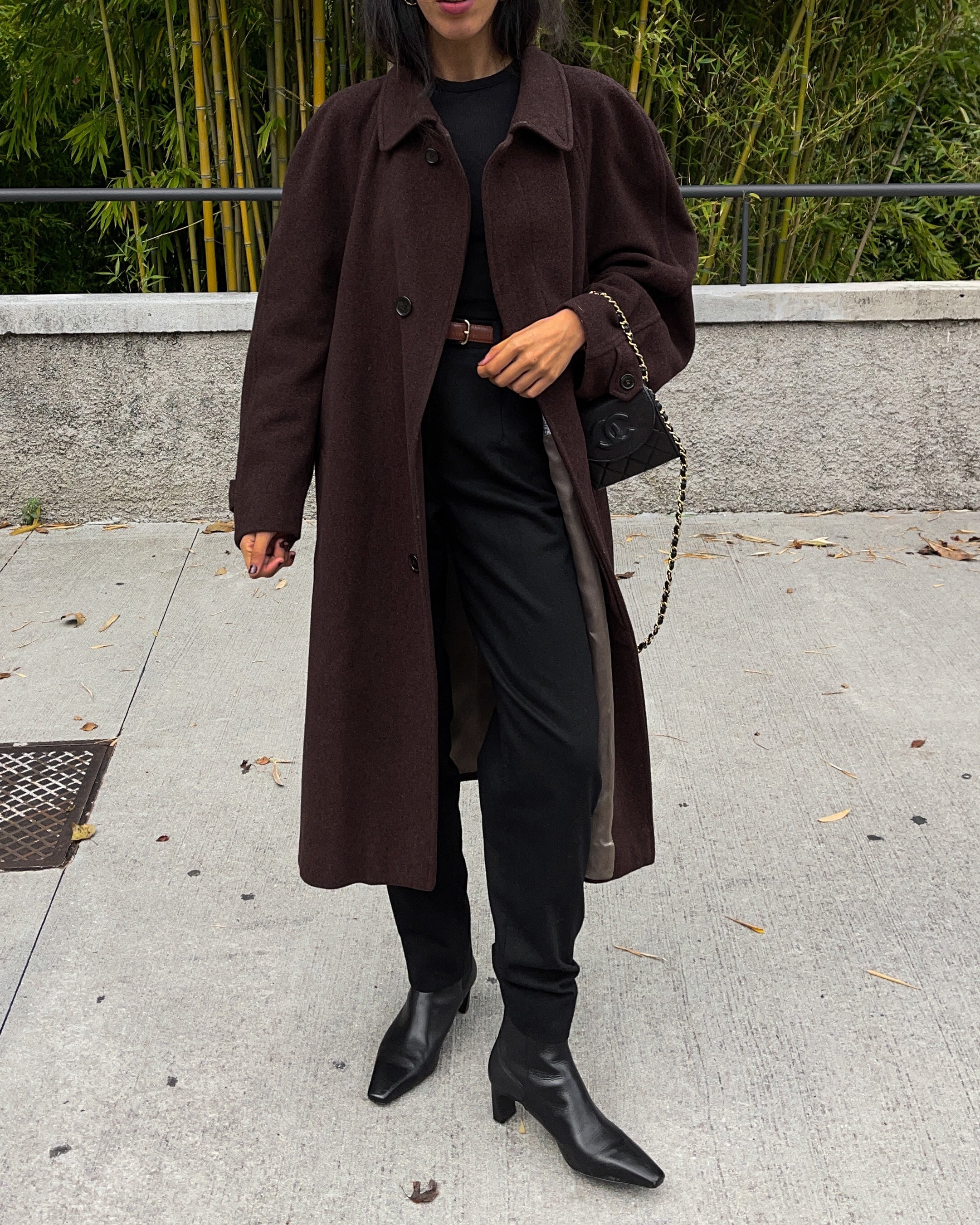 Brown chocolate coat