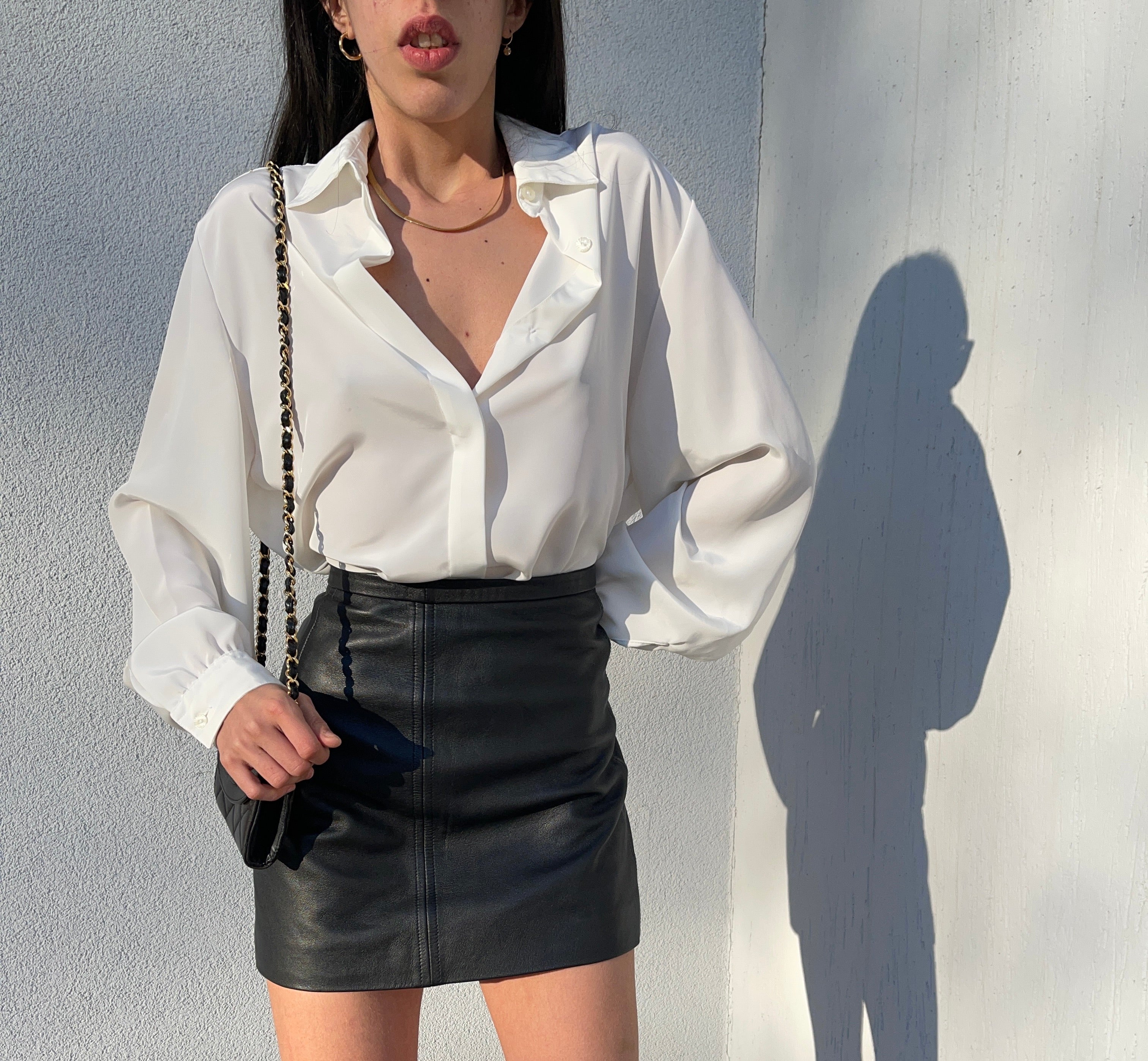 White vintage shirt