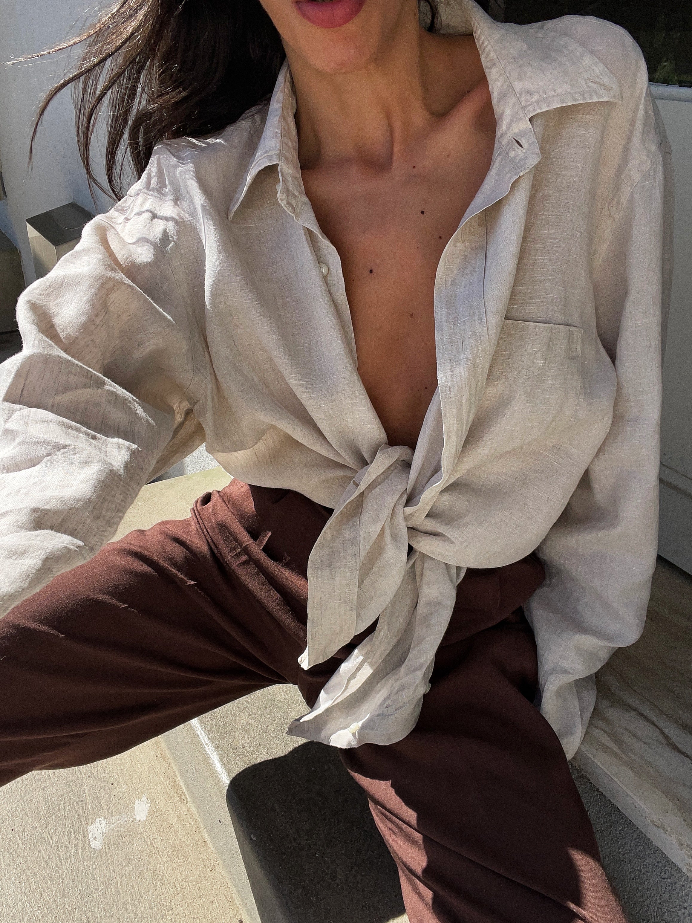 100 Lino shirt