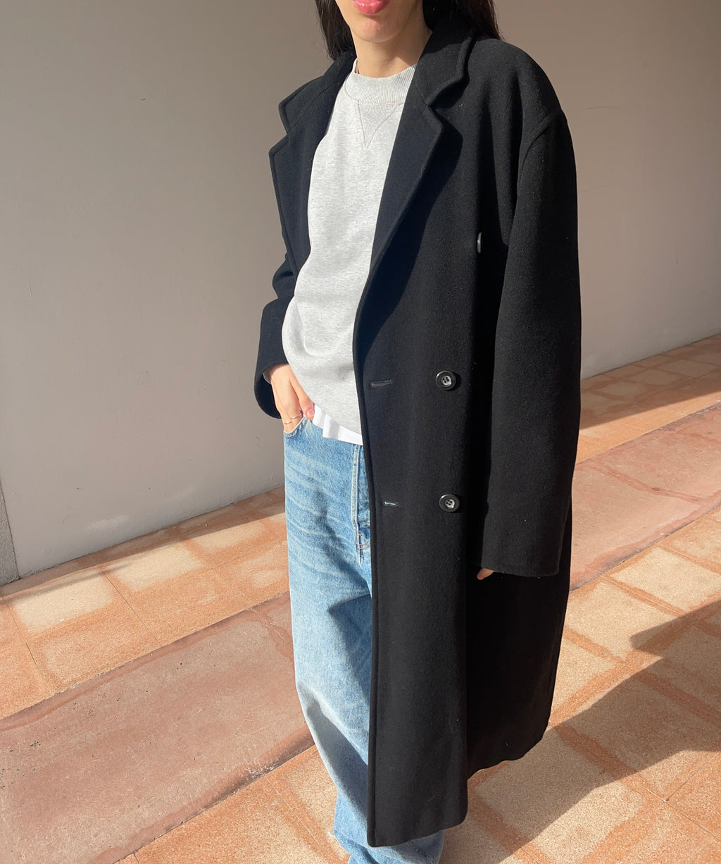 Max & co black coat