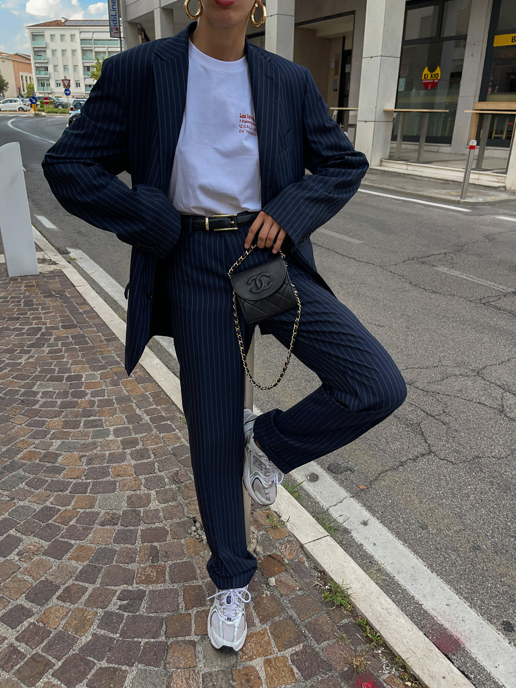 Blue suit