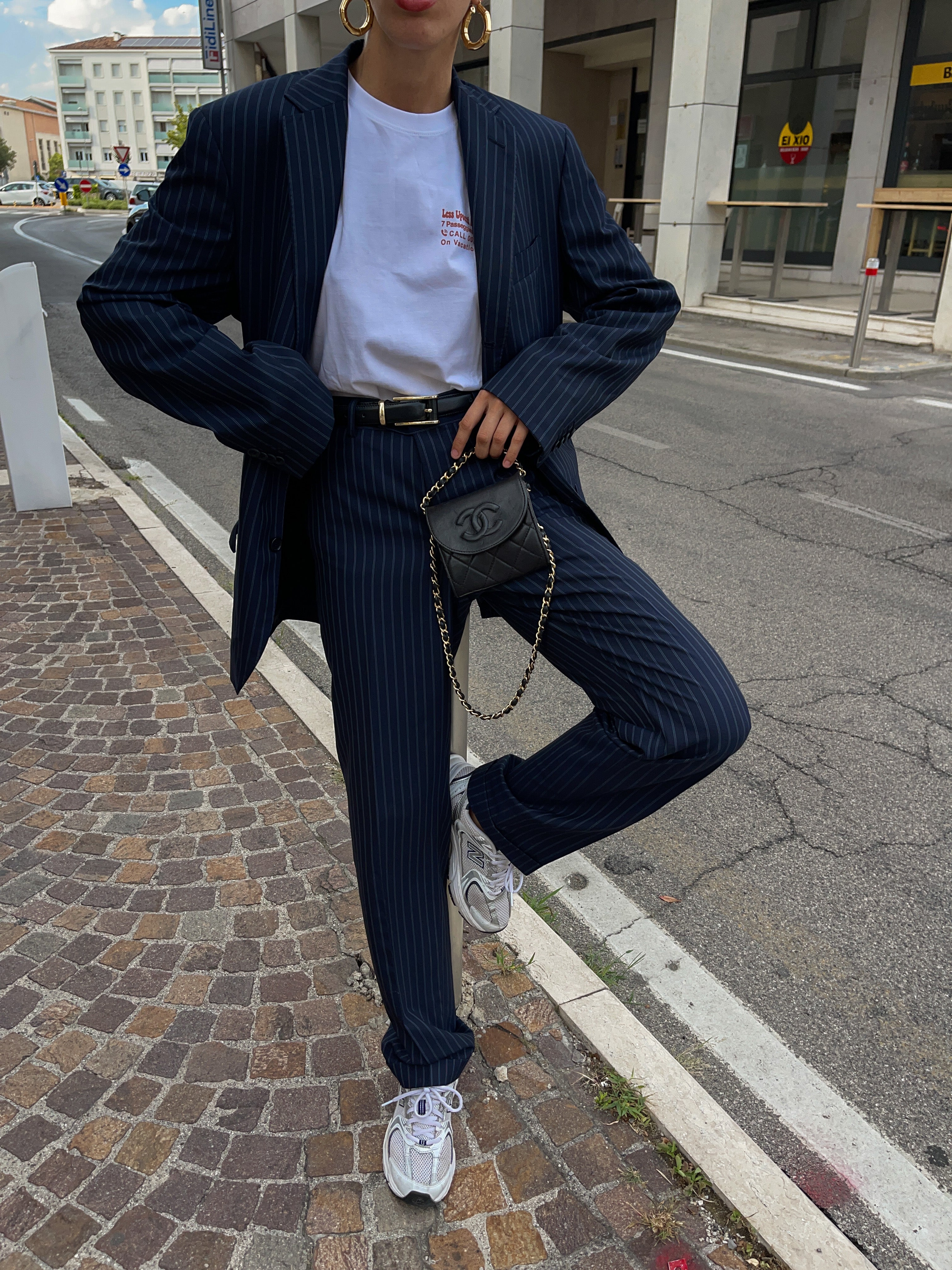 Blue suit