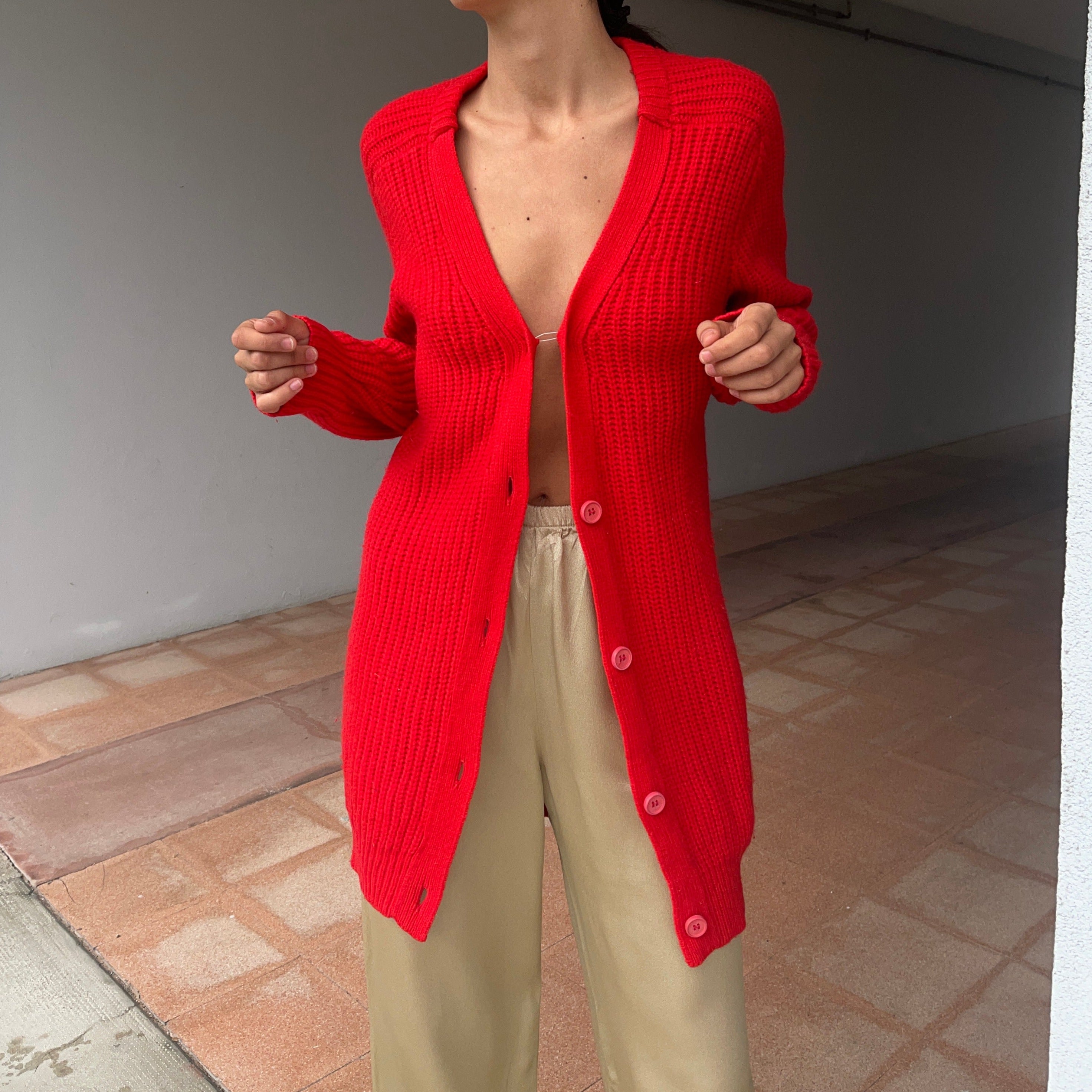 100 wool cardigan