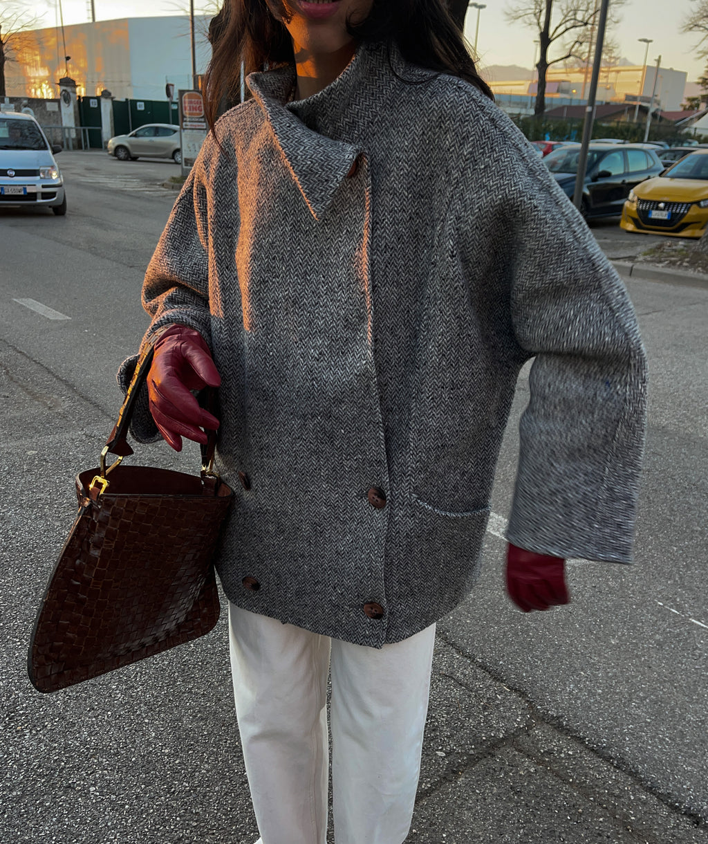 Grey sale e pepe caban