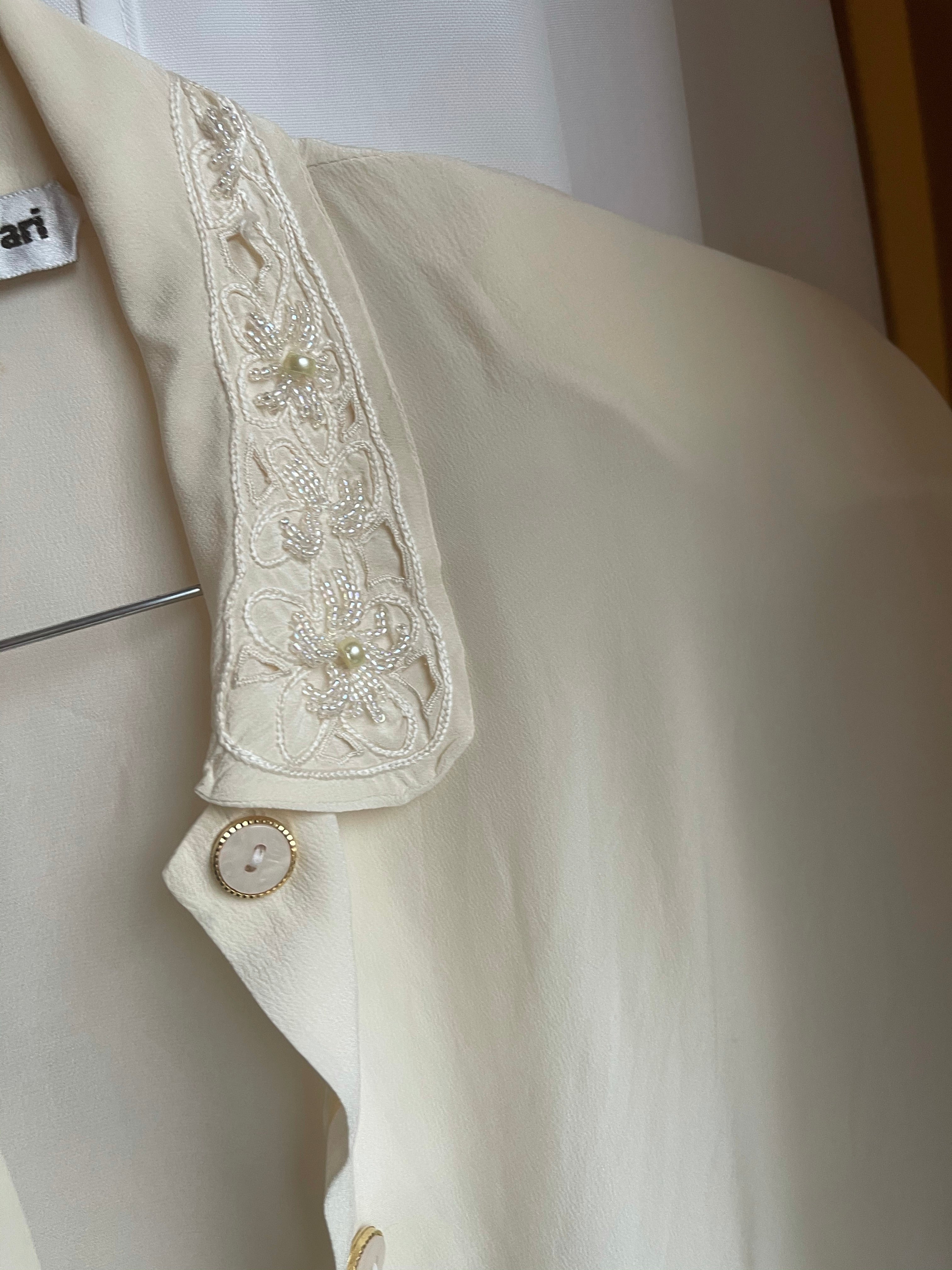 100% silk shirt