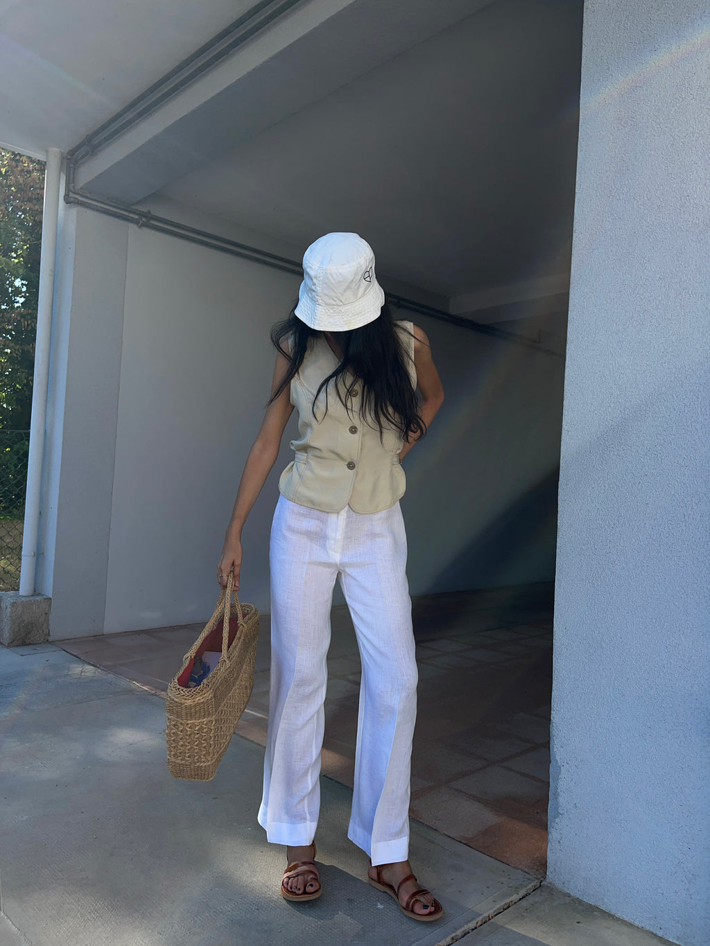 100 linen pants