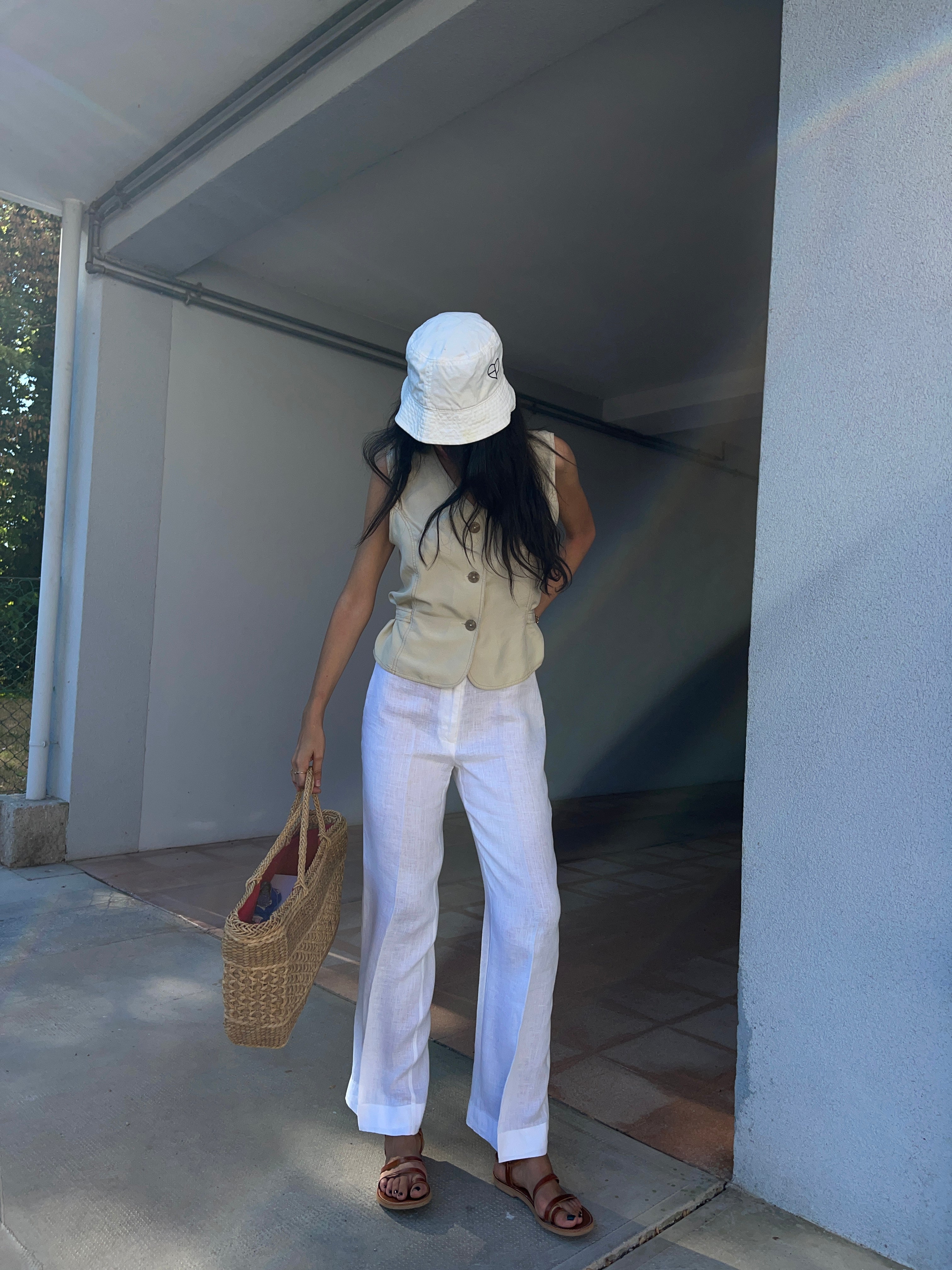 100 linen pants