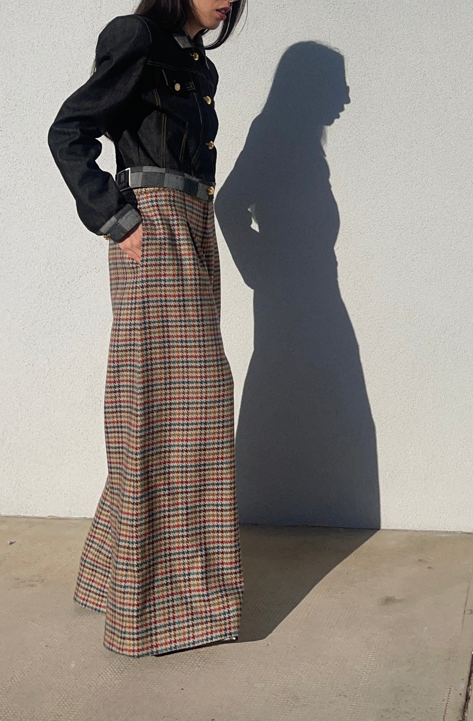 100 wool sartorial trousers
