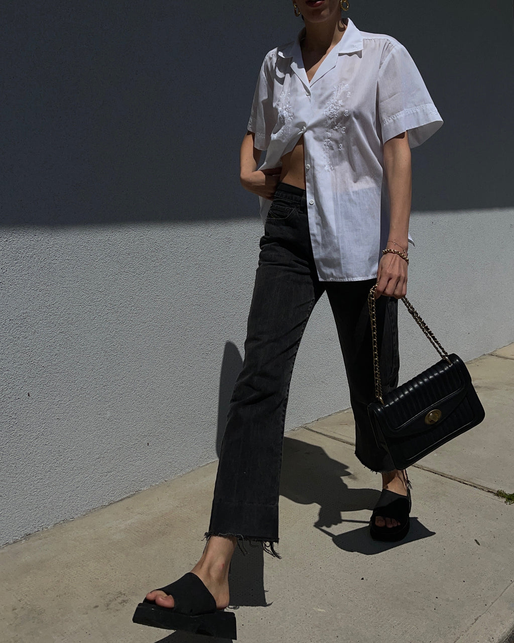 Cotton BOXY shirt