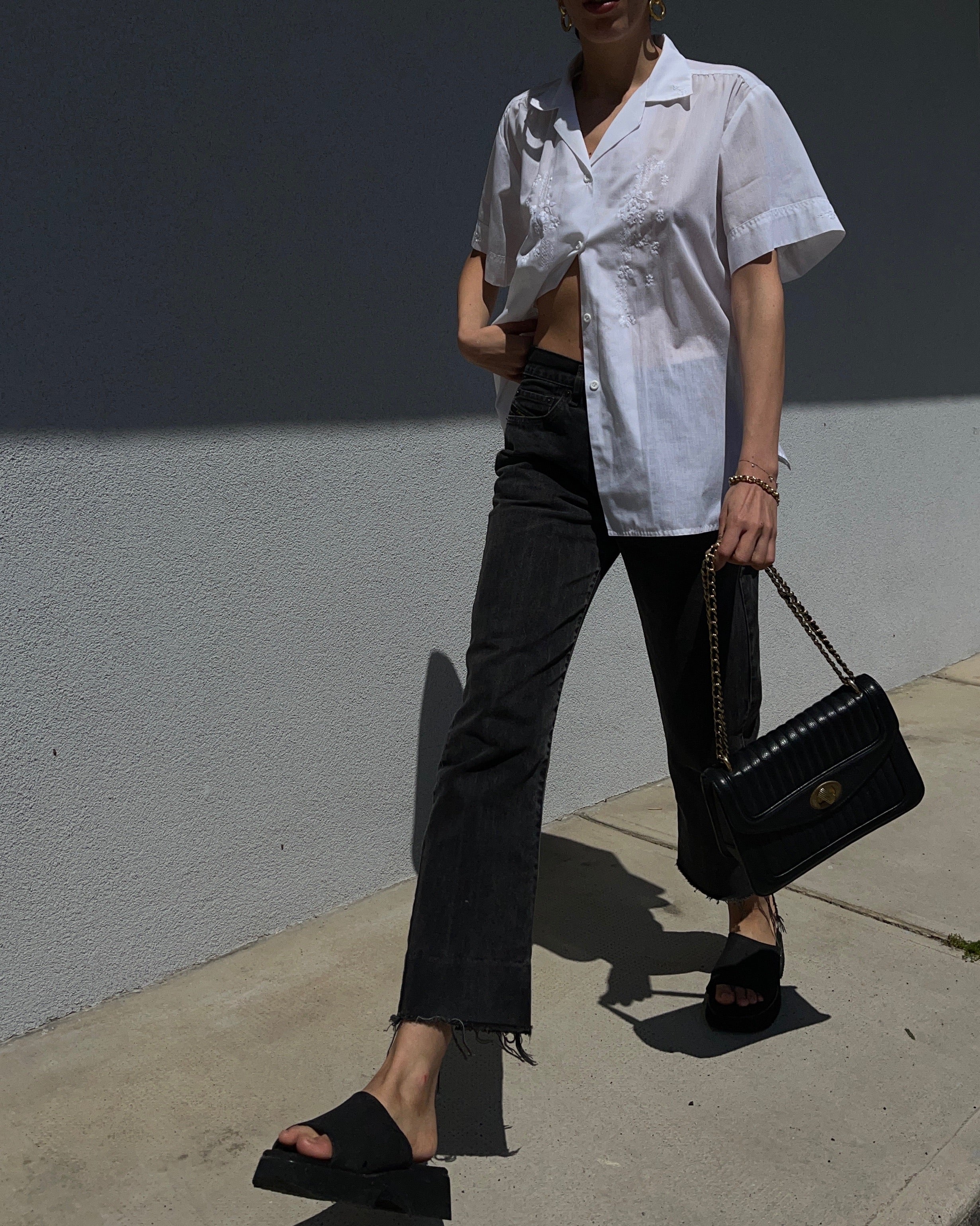 Cotton BOXY shirt
