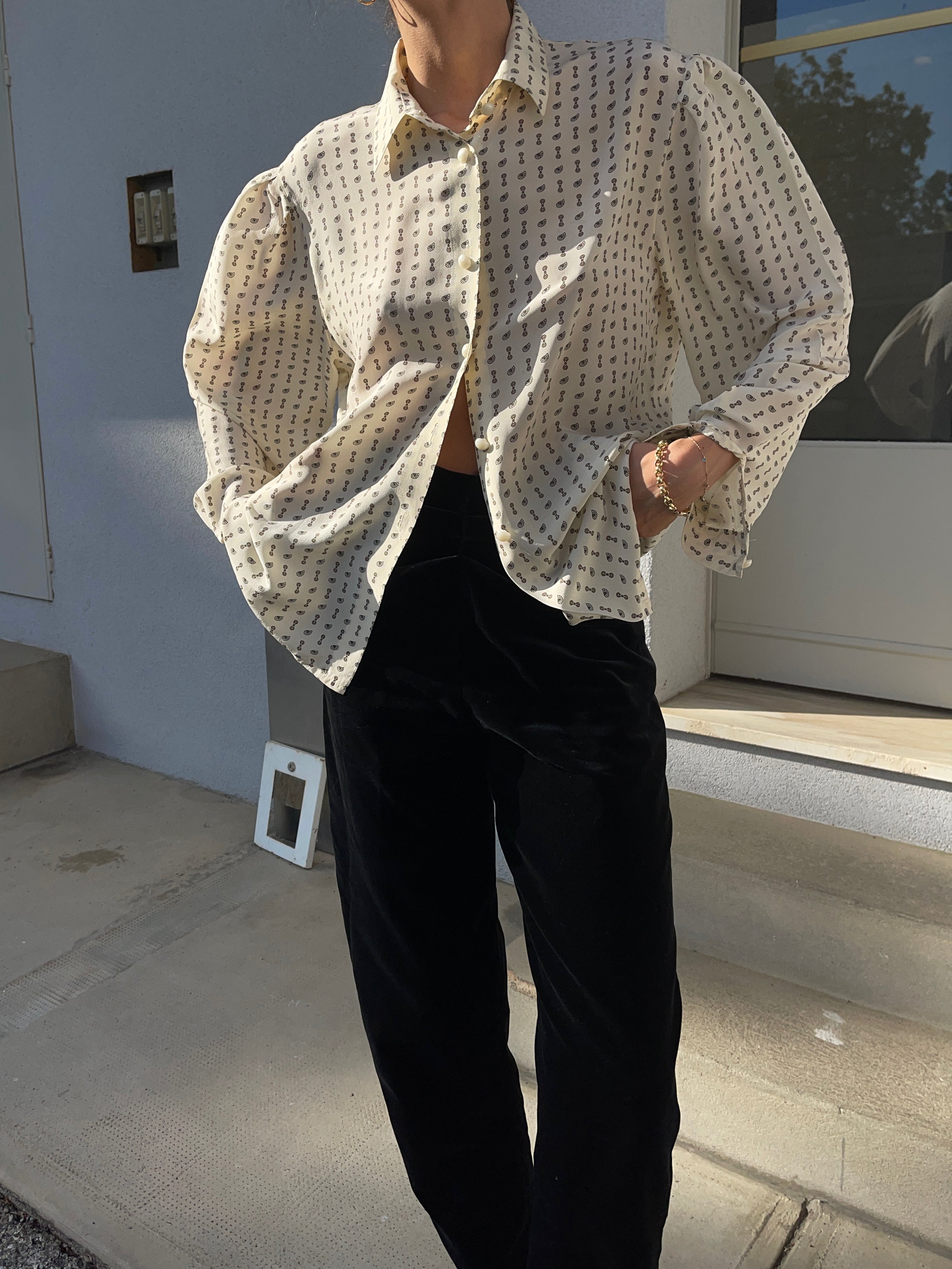 100 silk shirt