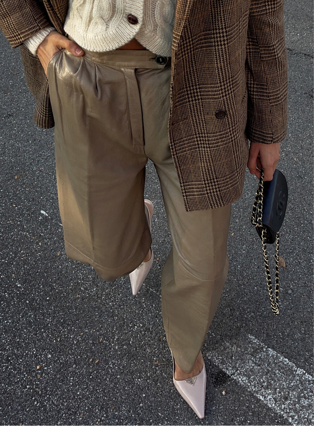 Nappa pants