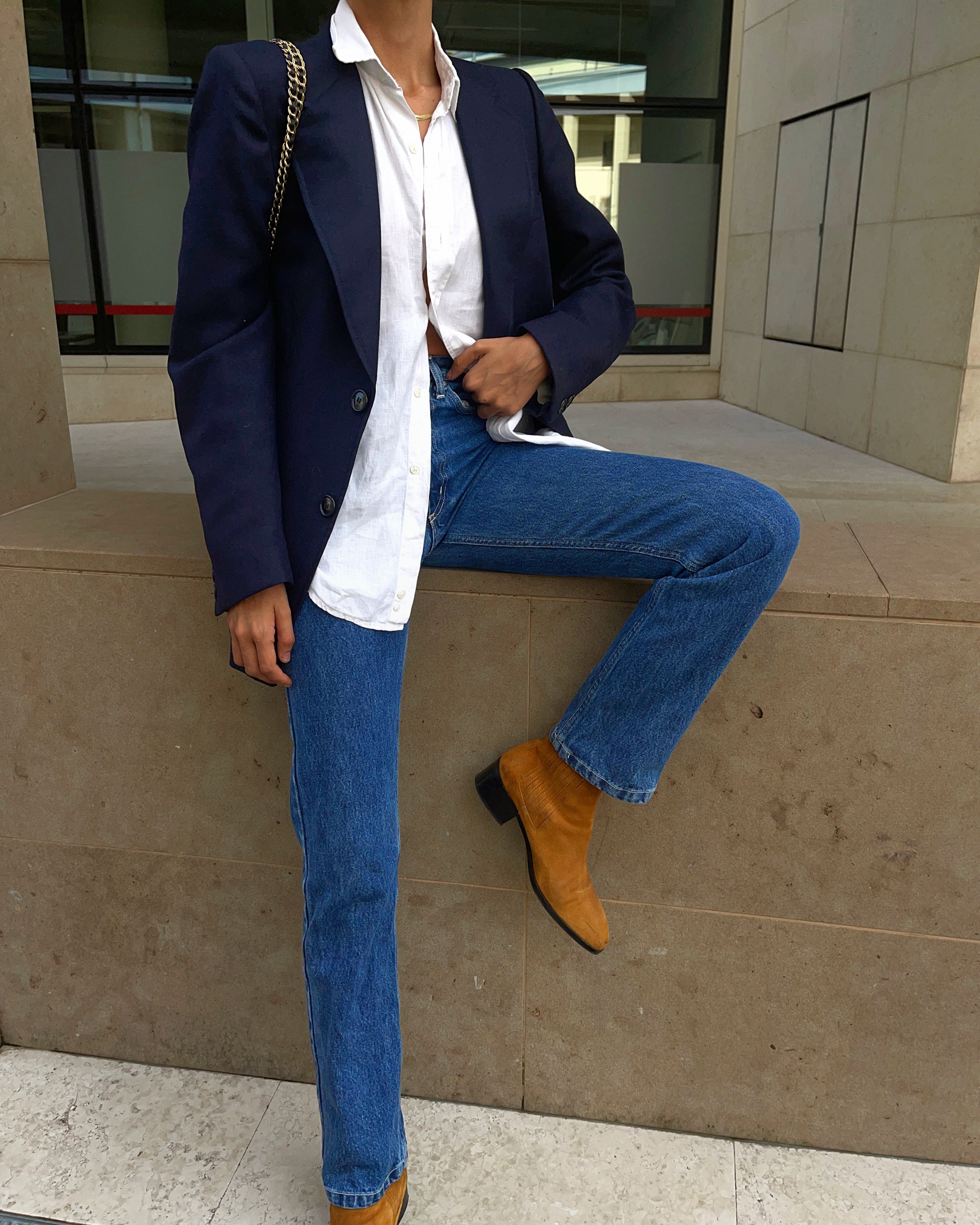 Blue blazer