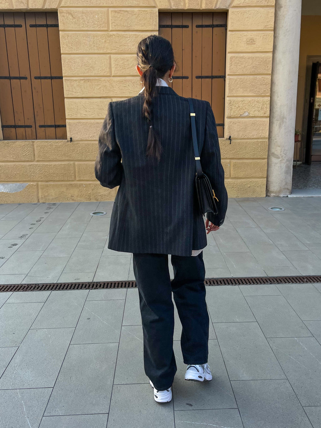 Pinstripe blazer
