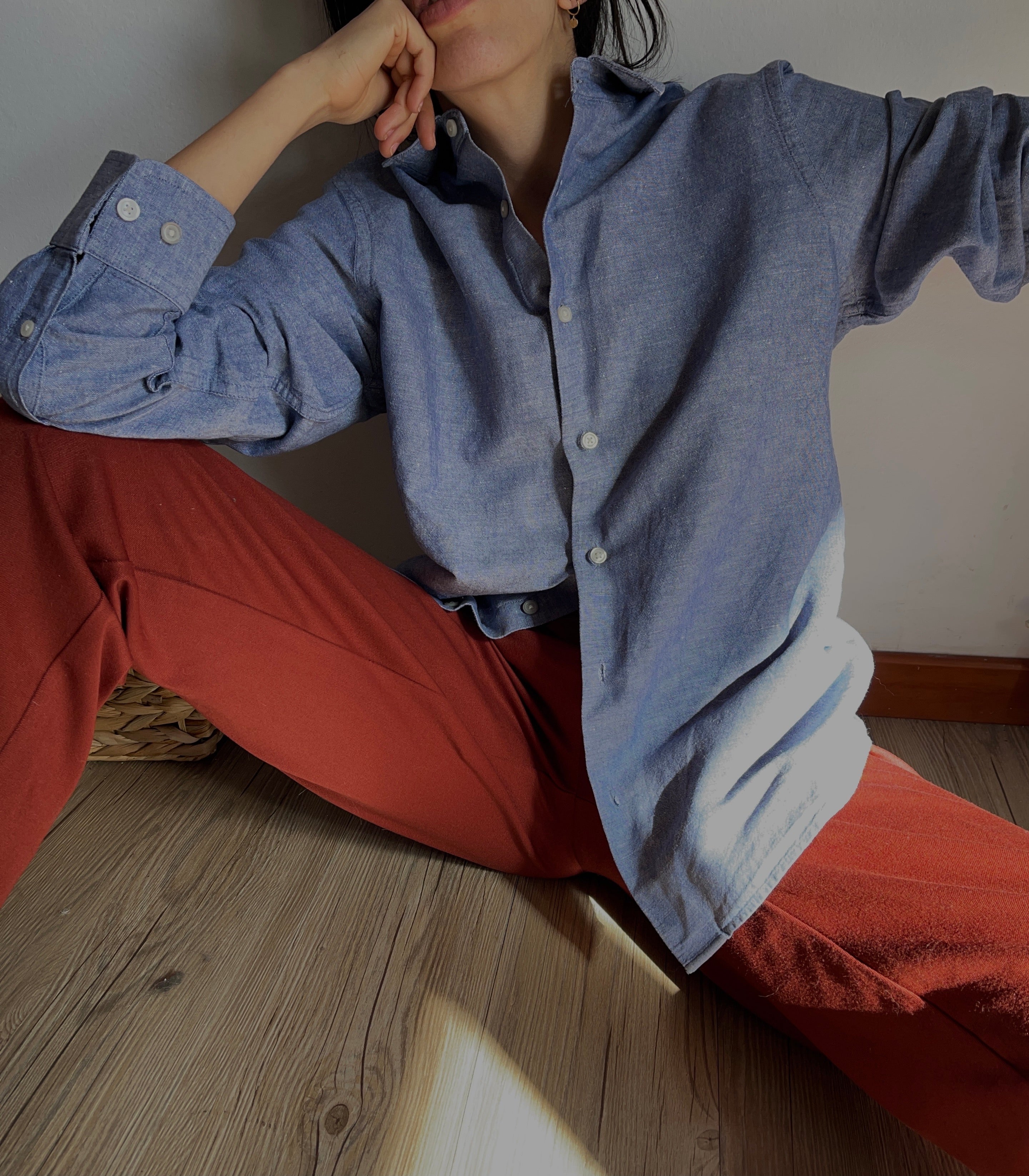 Linen  blend shirt