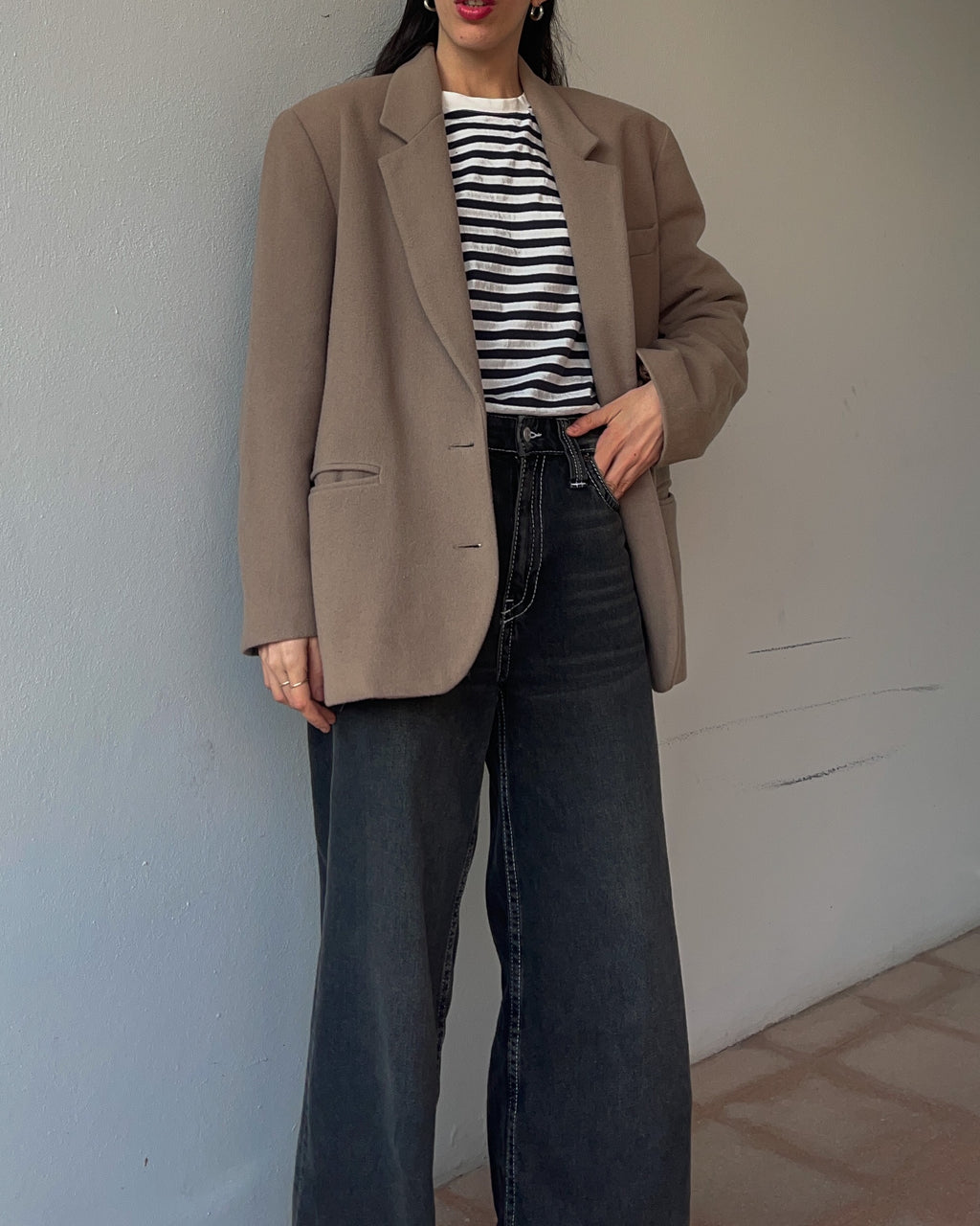 Light camel blazer