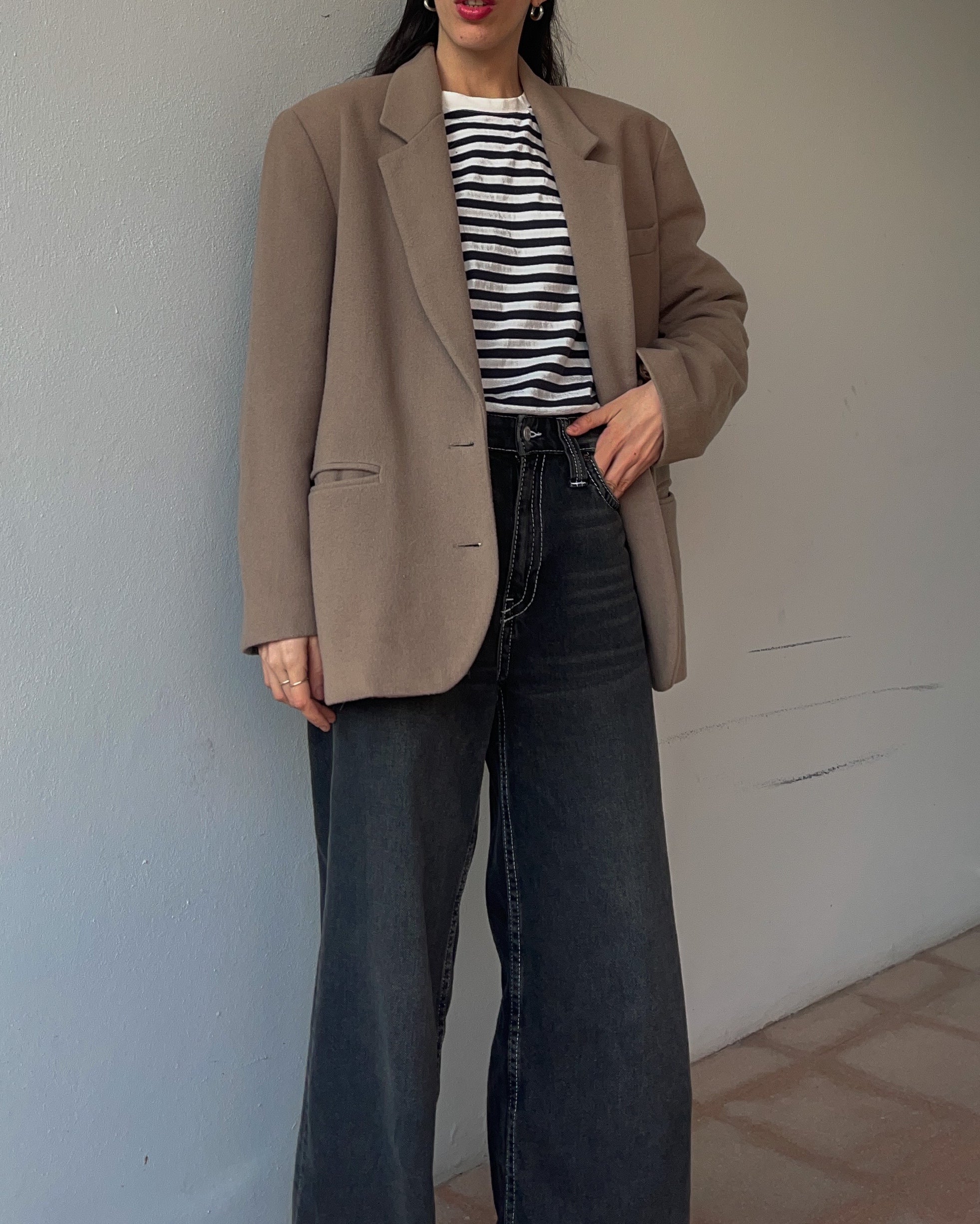 Light camel blazer