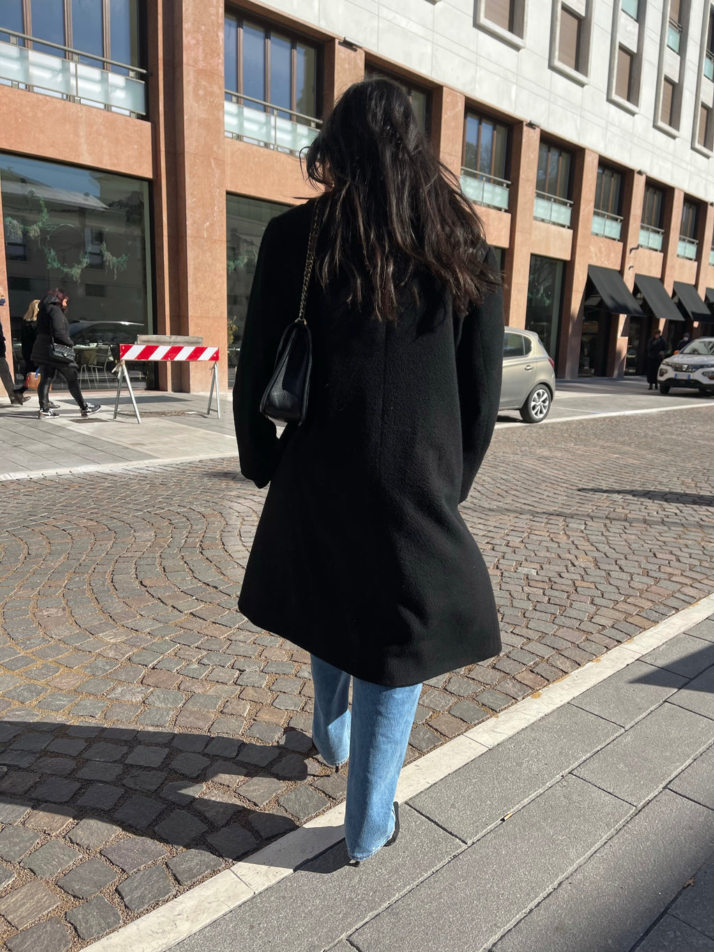 Black coat