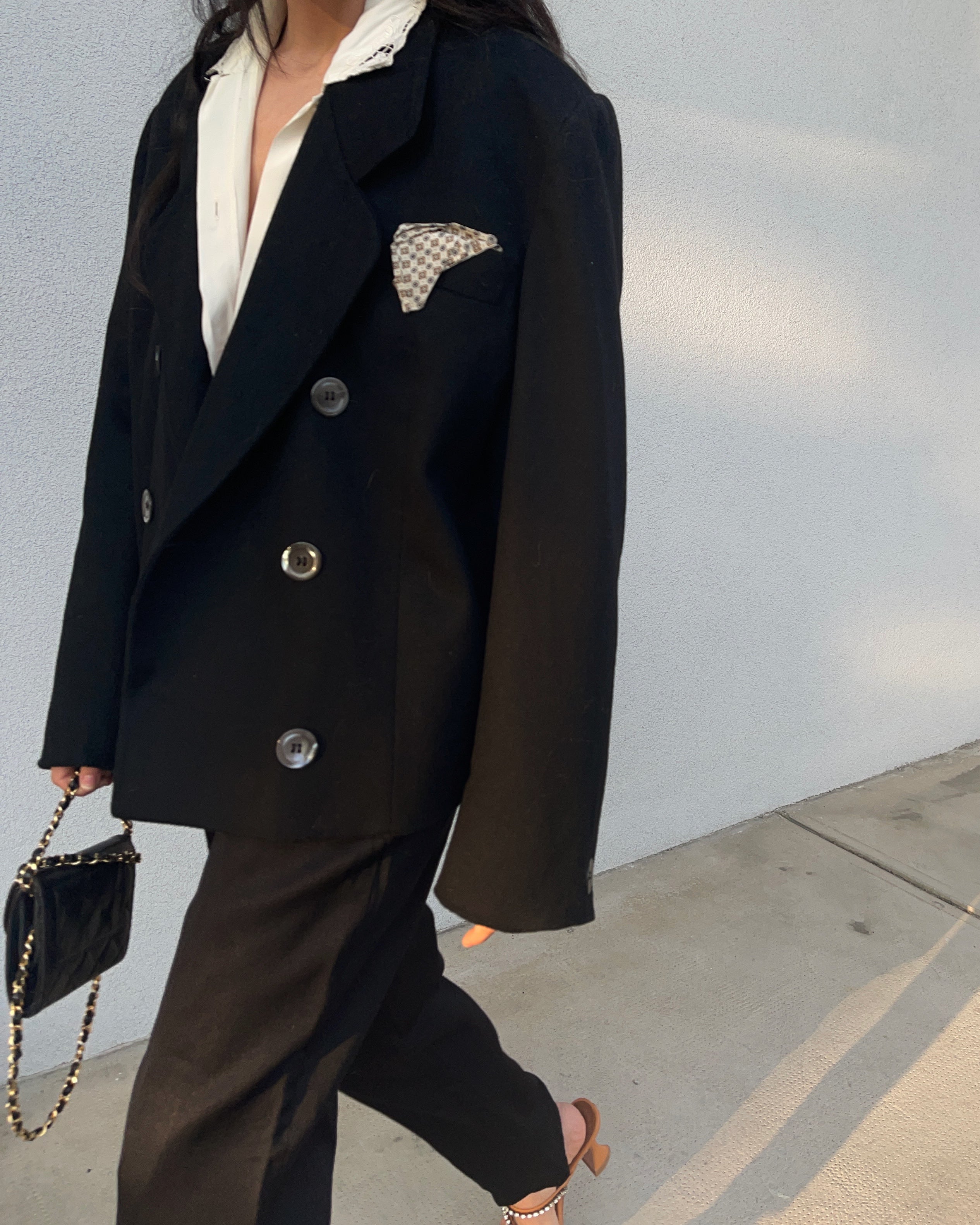 Cropped not cropped blazer