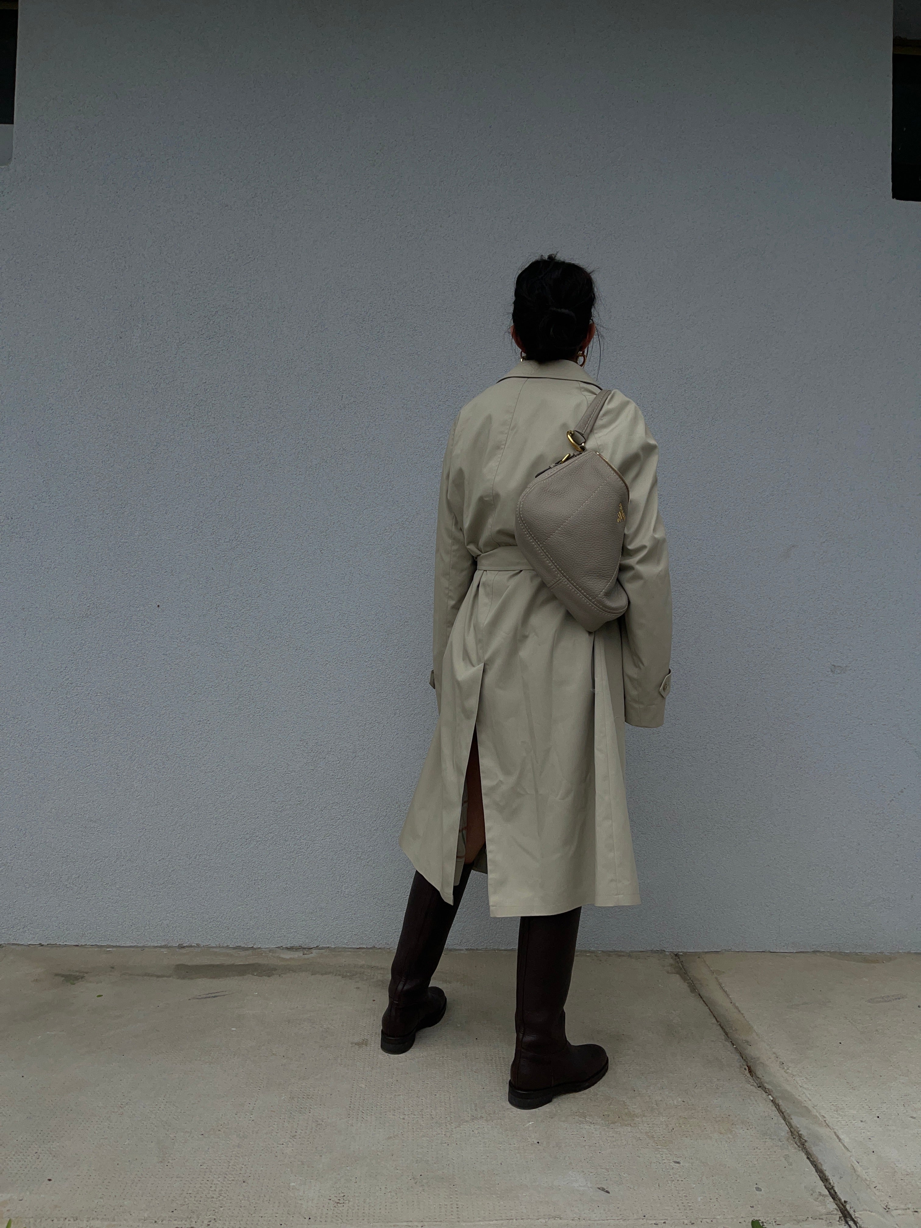Vintage beige  trenchcoat