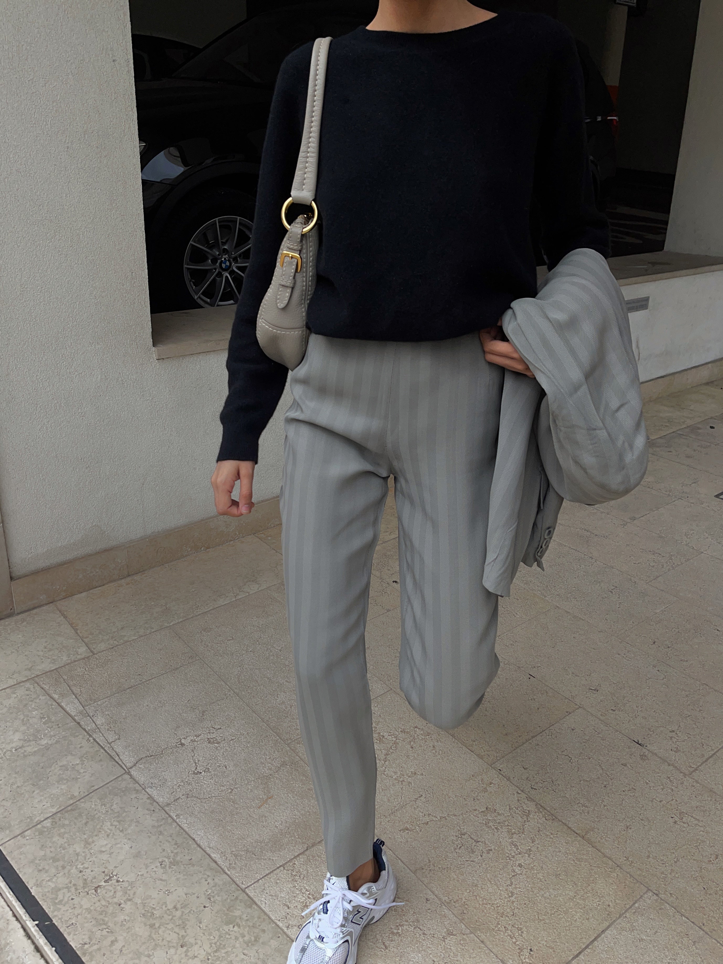 Grey suit