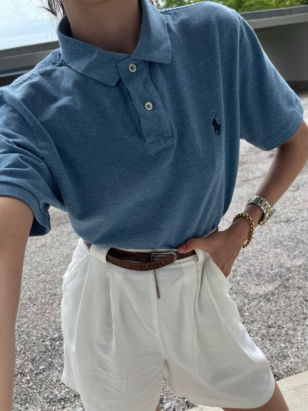 Blue Ralph Lauren Vintage polo