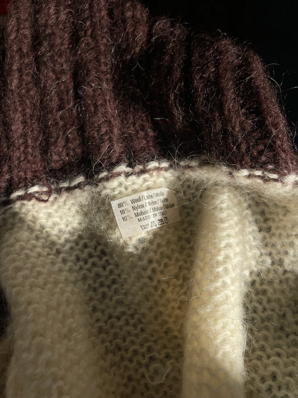 mohair wool jumper