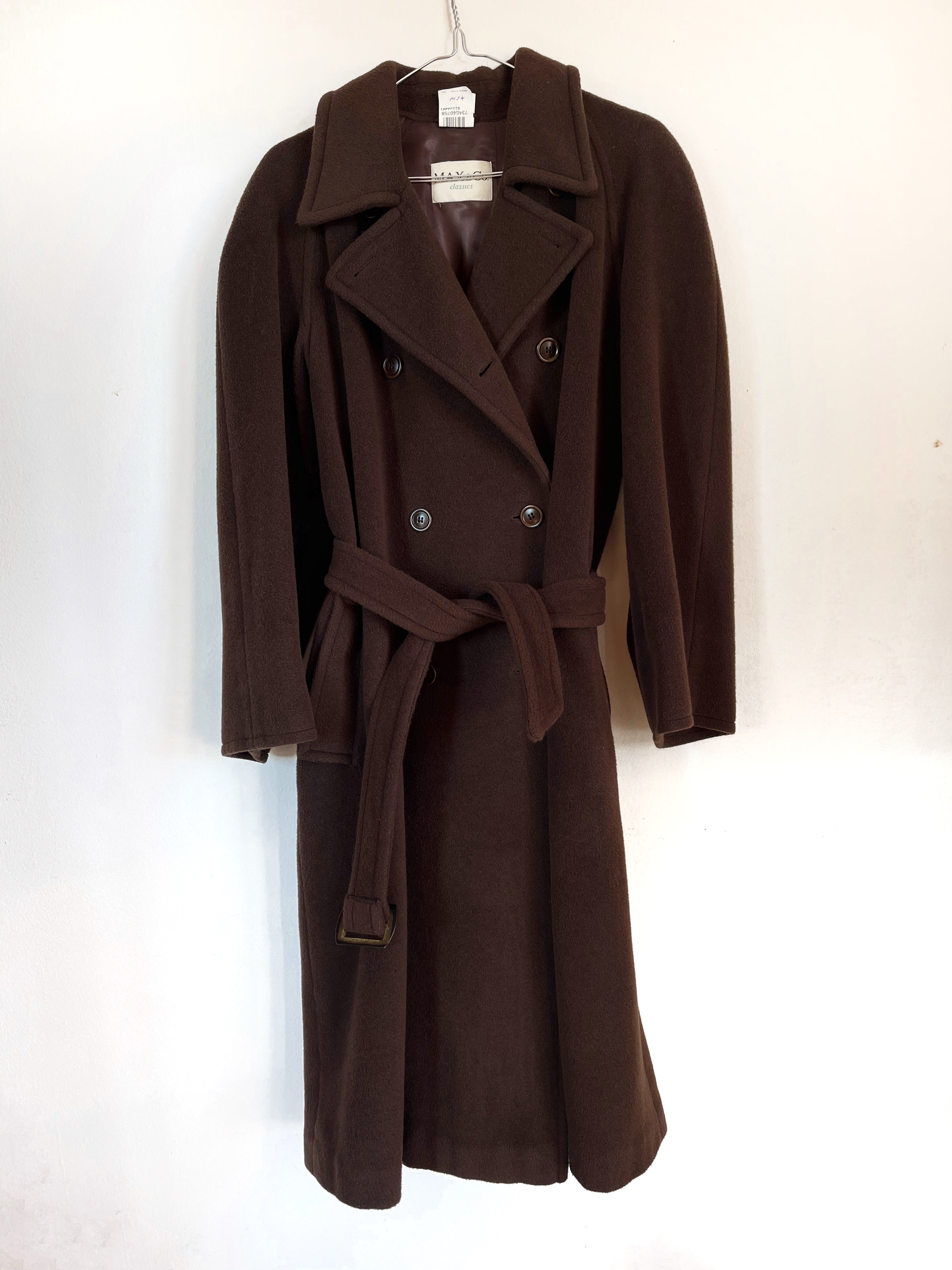 Max and co iconic chocolate coat