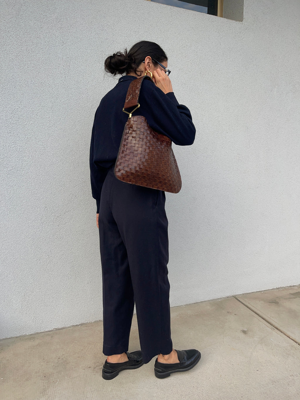 100 wool Blue pants