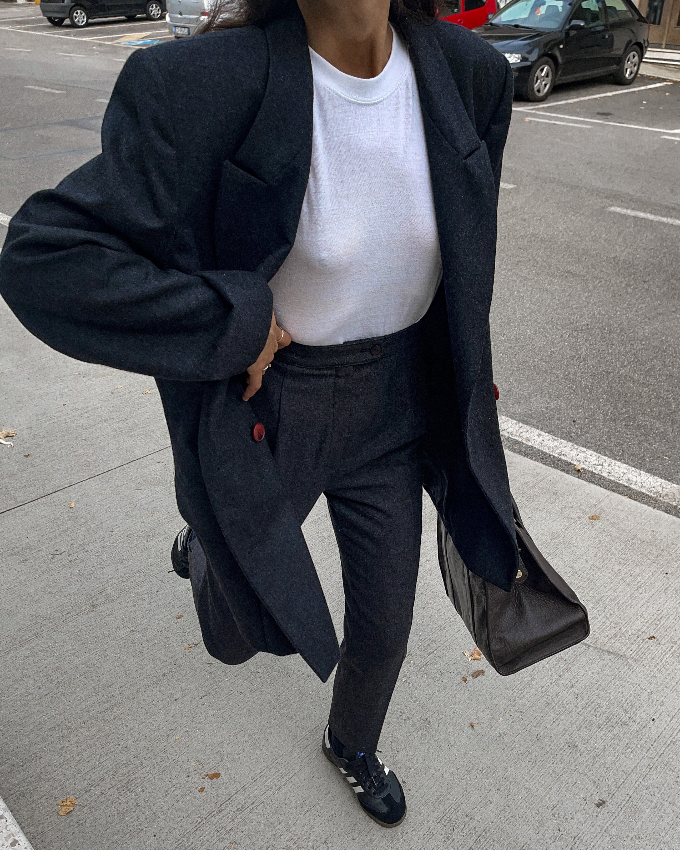 Grey blazer