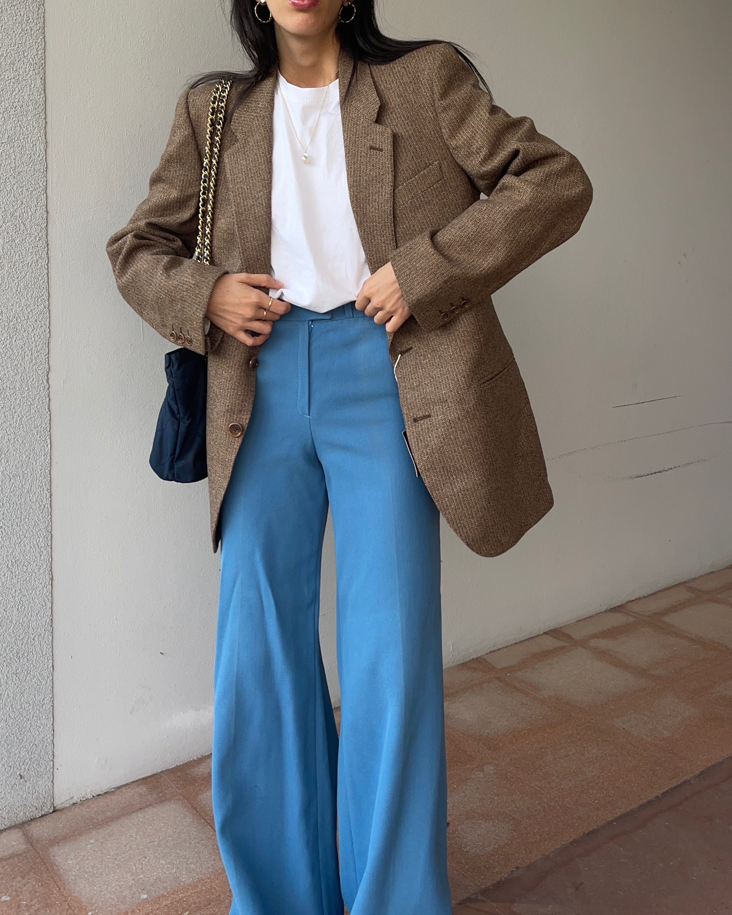 Man blazer ALPACA wool