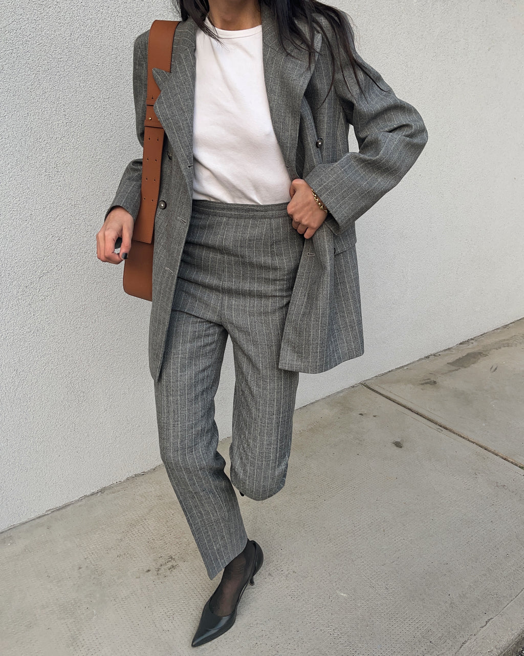 Grey suit